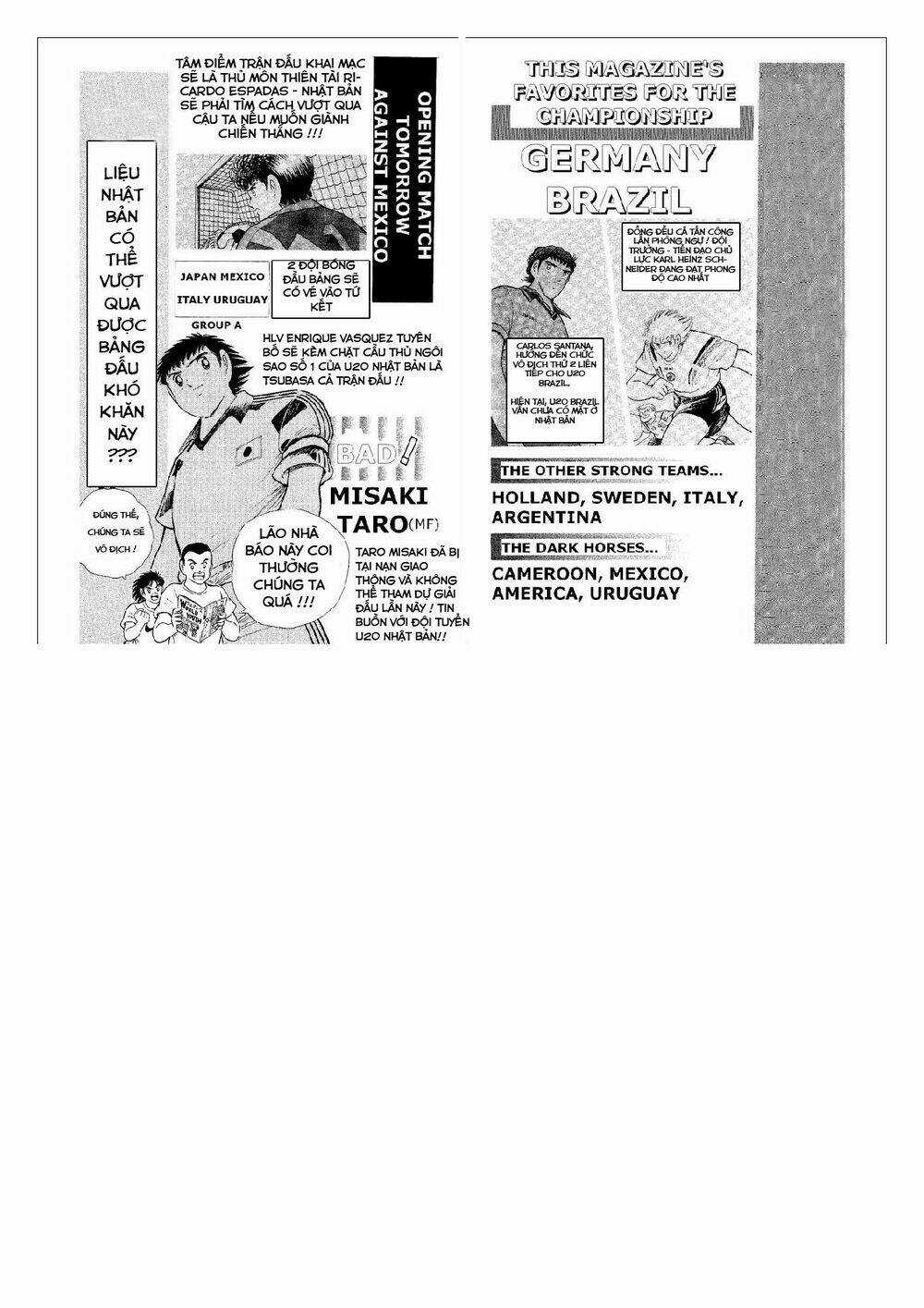 Captain Tsubasa : World Youth (Part 2) Chapter 50 trang 13