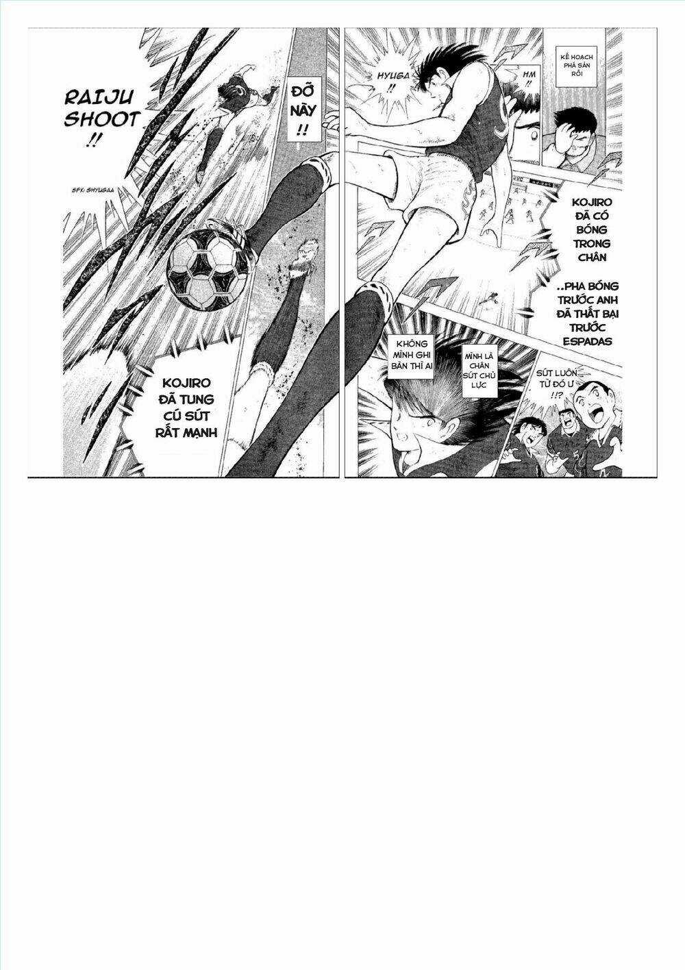 Captain Tsubasa : World Youth (Part 2) Chapter 52 trang 96