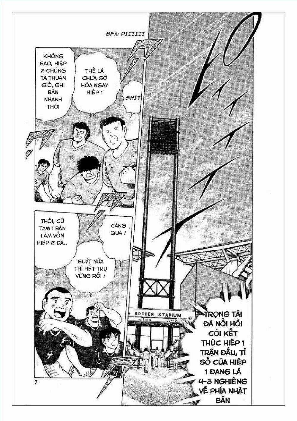 Captain Tsubasa : World Youth (Part 2) Chapter 55 trang 2