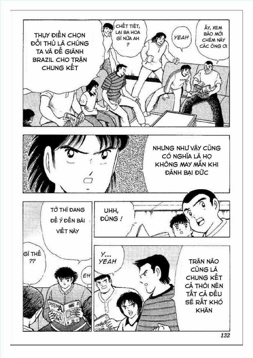 Captain Tsubasa : World Youth (Part 2) Chapter 56 trang 4