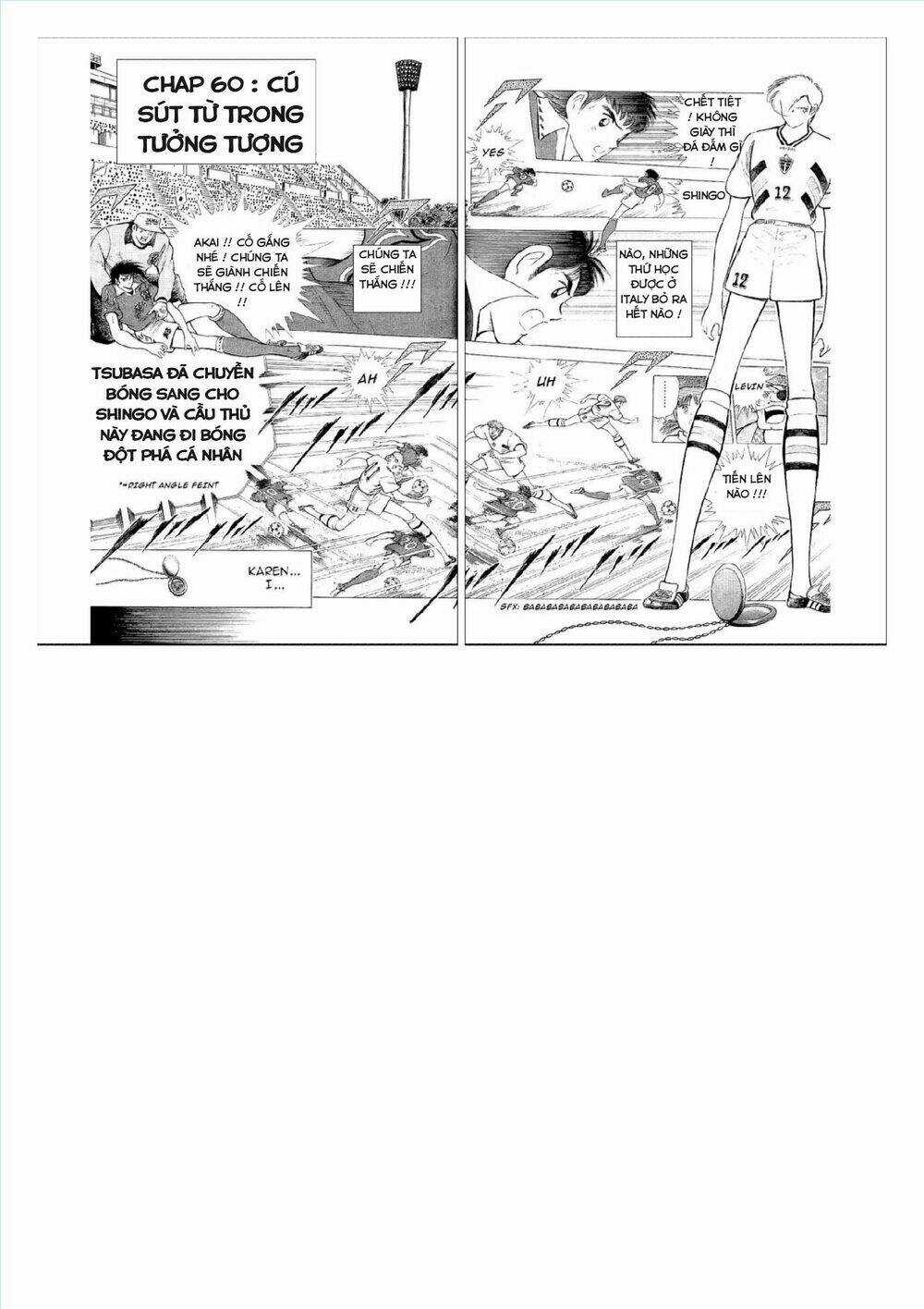 Captain Tsubasa : World Youth (Part 2) Chapter 60 trang 2