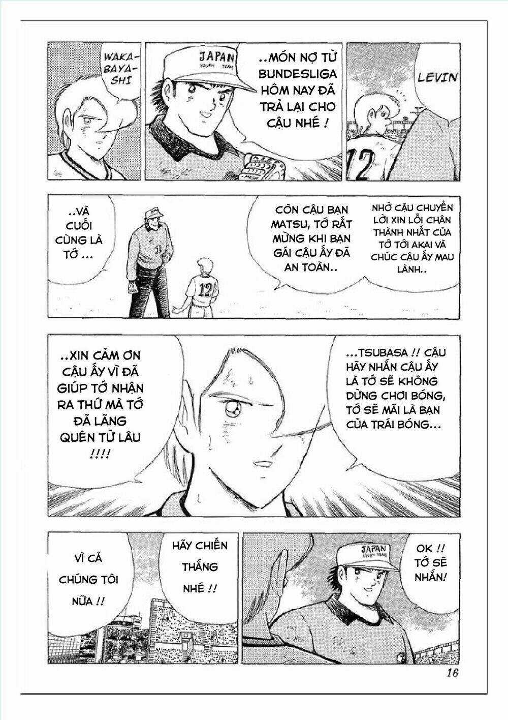 Captain Tsubasa : World Youth (Part 2) Chapter 61 trang 9