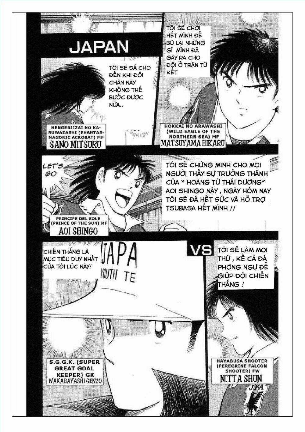 Captain Tsubasa : World Youth (Part 2) Chapter 62 trang 21