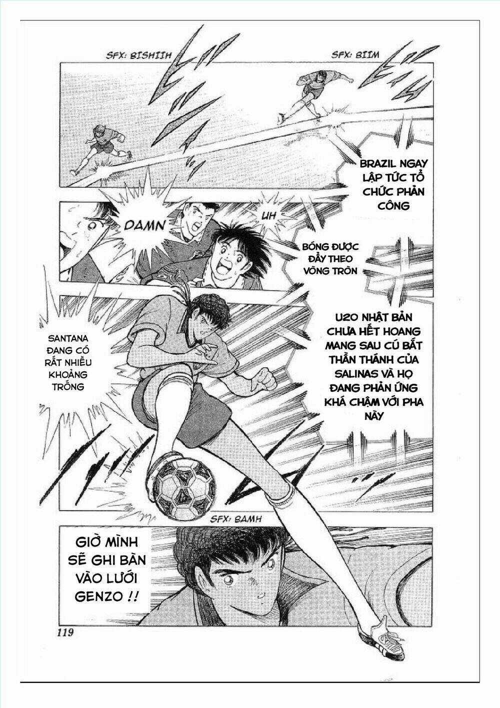 Captain Tsubasa : World Youth (Part 2) Chapter 62 trang 64