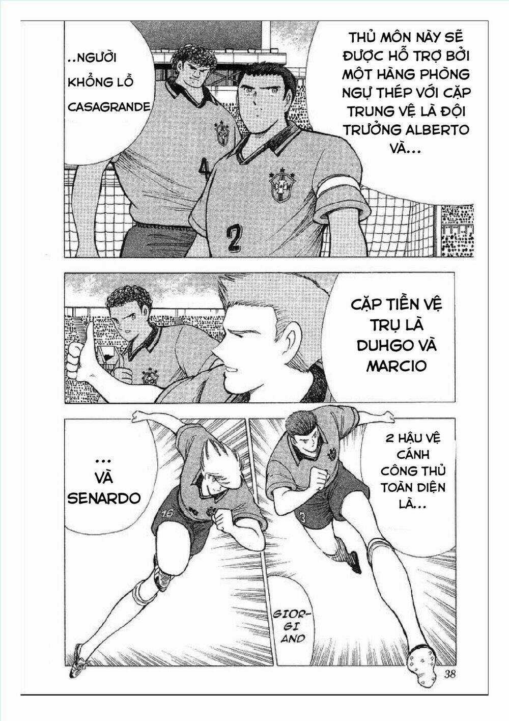 Captain Tsubasa : World Youth (Part 2) Chapter 62 trang 8