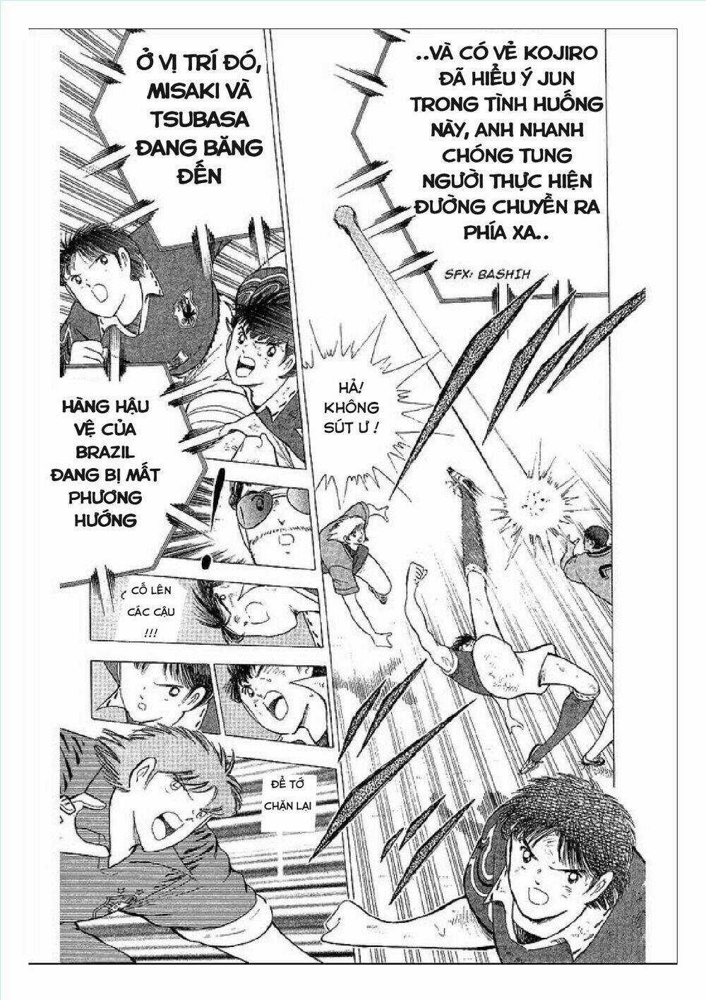 Captain Tsubasa : World Youth (Part 2) Chapter 63 trang 10