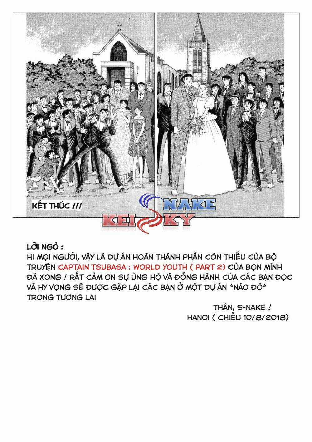 Captain Tsubasa : World Youth (Part 2) Chapter 64 trang 10