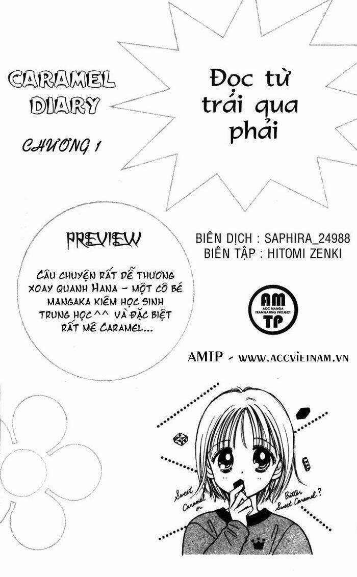 Caramel Diary Chapter 1 trang 3
