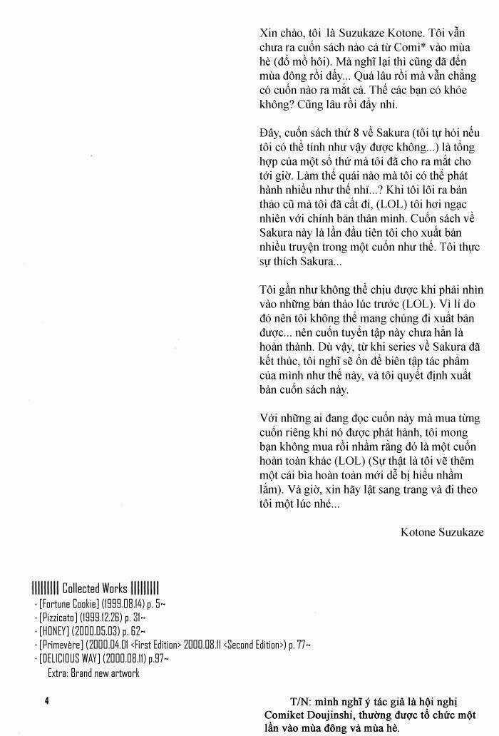 Card Captor Sakura Doujinshi - Cache Cache Chapter 1 trang 4