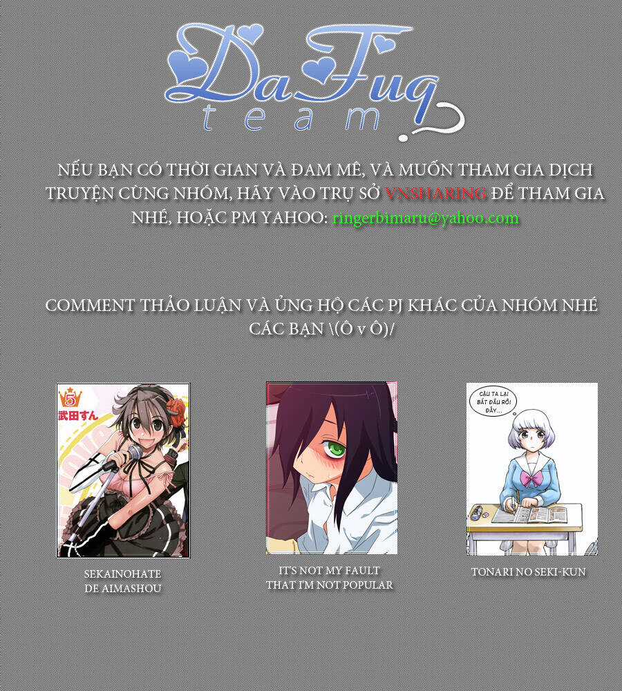 Cậu Bạn Bàn Bên Chapter 3 trang 11