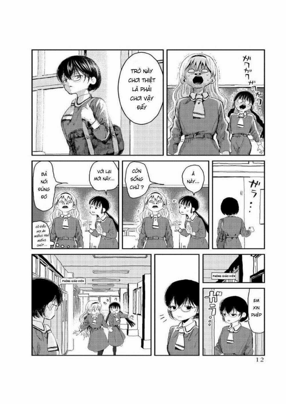 Câu Chuyện Cuộc Sống Học Đường Của 3 Cô Gái Chapter 1 trang 12