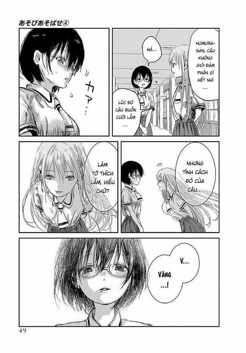 Câu Chuyện Cuộc Sống Học Đường Của 3 Cô Gái Chapter 34 trang 14