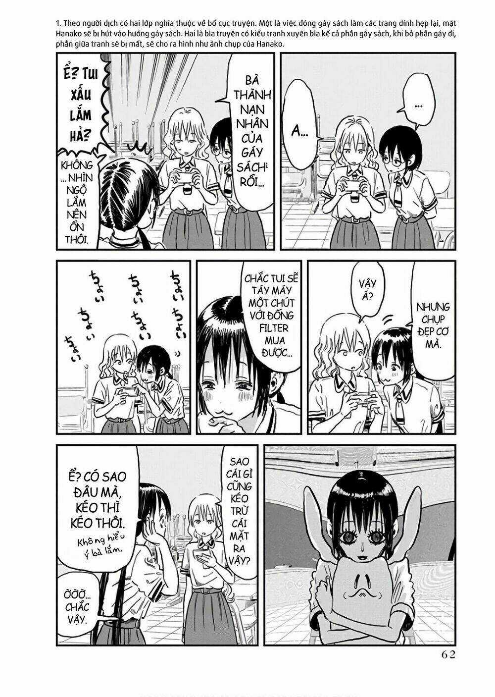 Câu Chuyện Cuộc Sống Học Đường Của 3 Cô Gái Chapter 62 trang 10