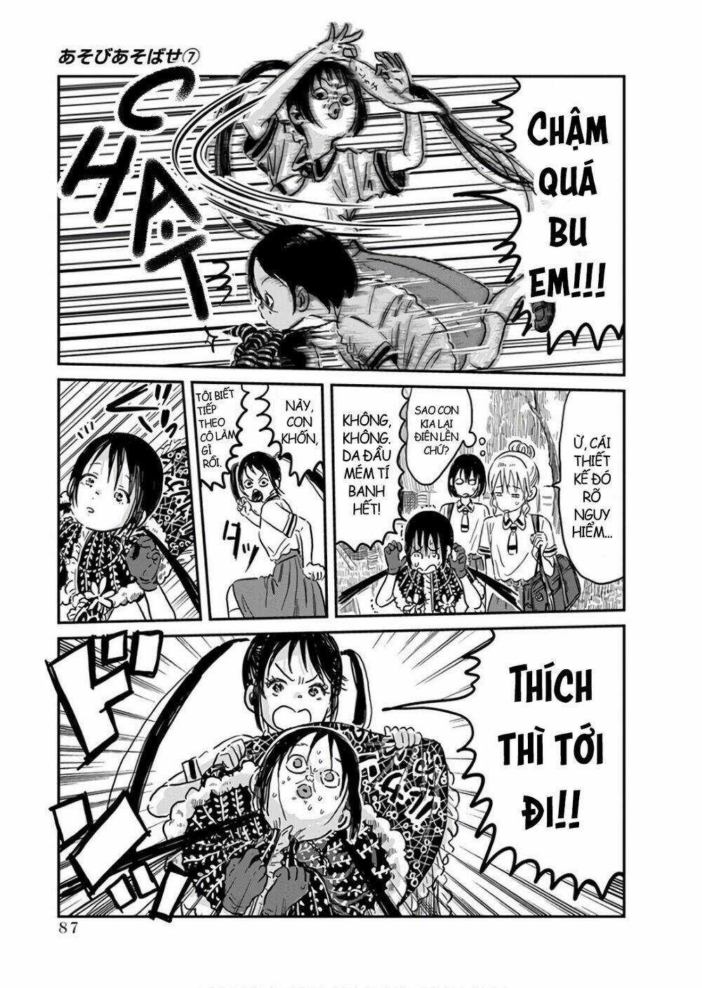 Câu Chuyện Cuộc Sống Học Đường Của 3 Cô Gái Chapter 64 trang 8