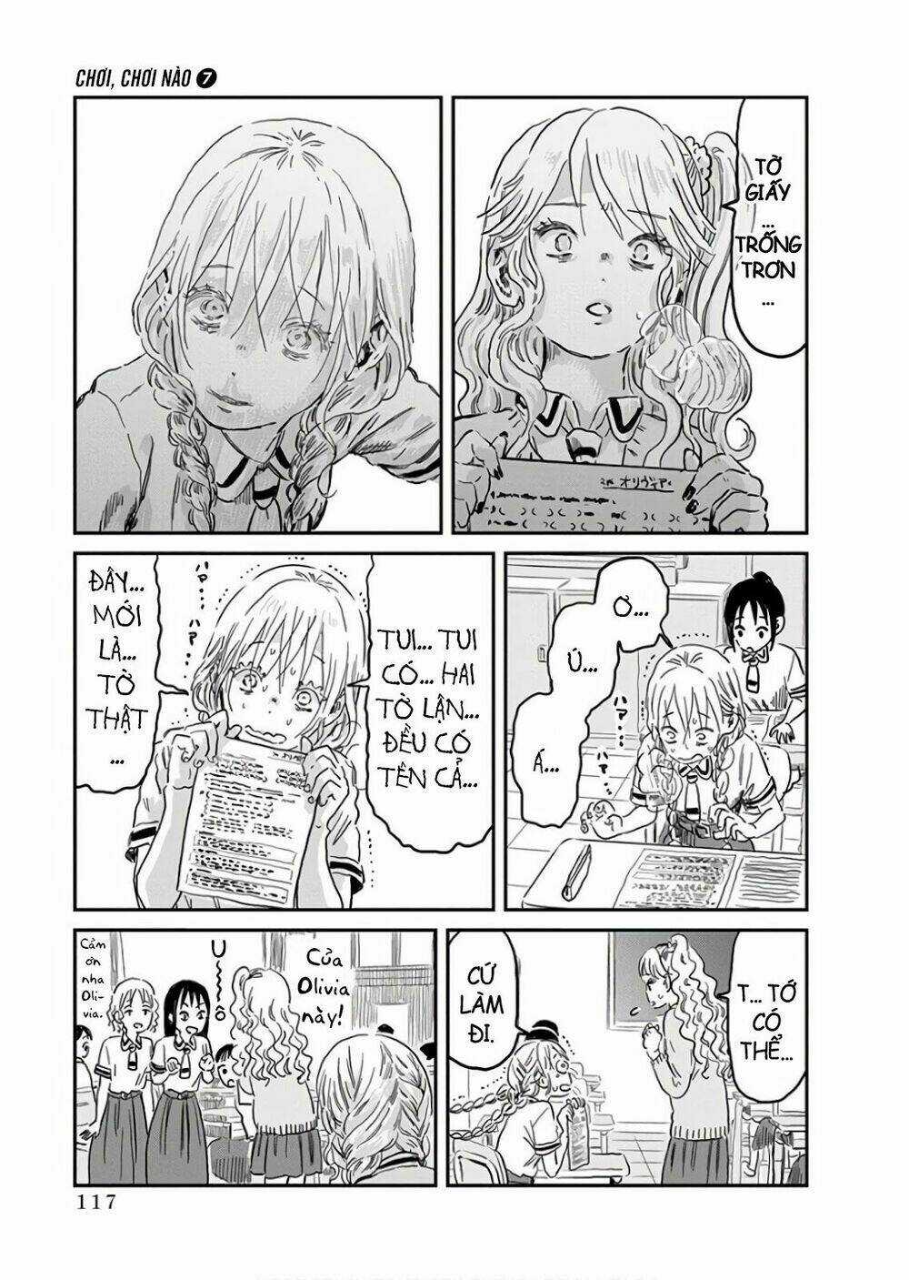 Câu Chuyện Cuộc Sống Học Đường Của 3 Cô Gái Chapter 66 trang 10