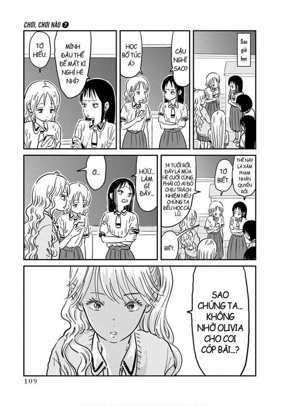 Câu Chuyện Cuộc Sống Học Đường Của 3 Cô Gái Chapter 66 trang 2