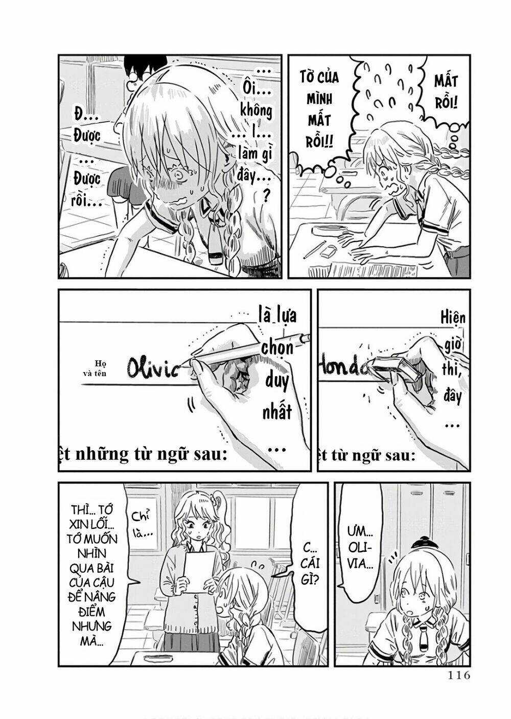 Câu Chuyện Cuộc Sống Học Đường Của 3 Cô Gái Chapter 66 trang 9