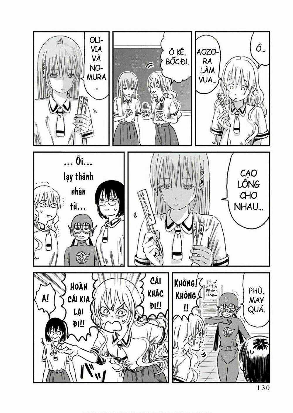 Câu Chuyện Cuộc Sống Học Đường Của 3 Cô Gái Chapter 67 trang 10