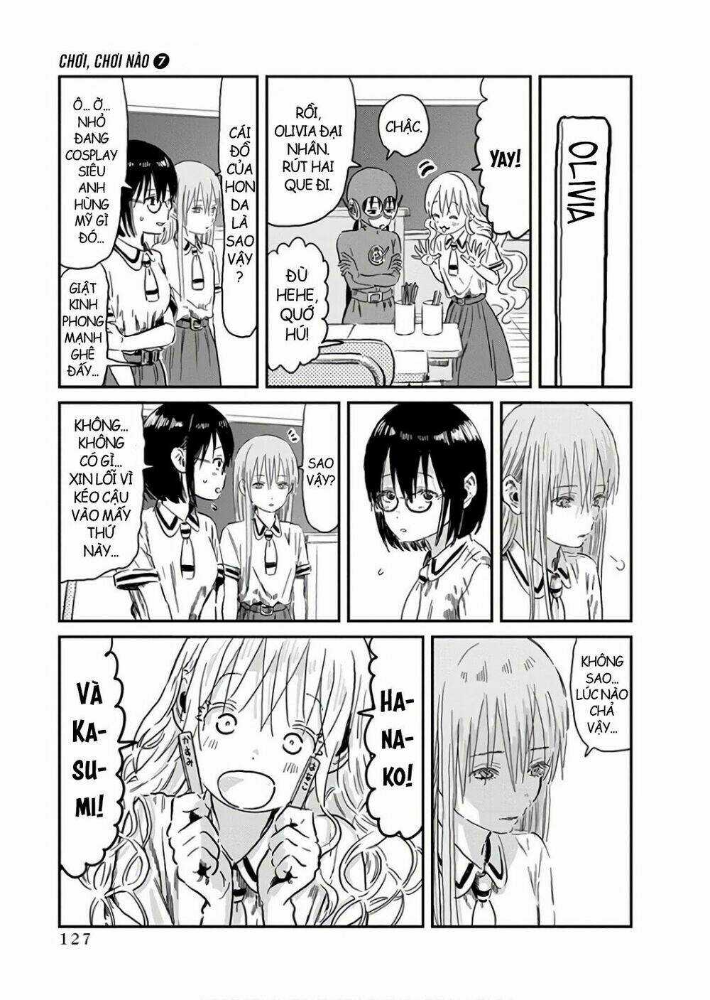 Câu Chuyện Cuộc Sống Học Đường Của 3 Cô Gái Chapter 67 trang 7