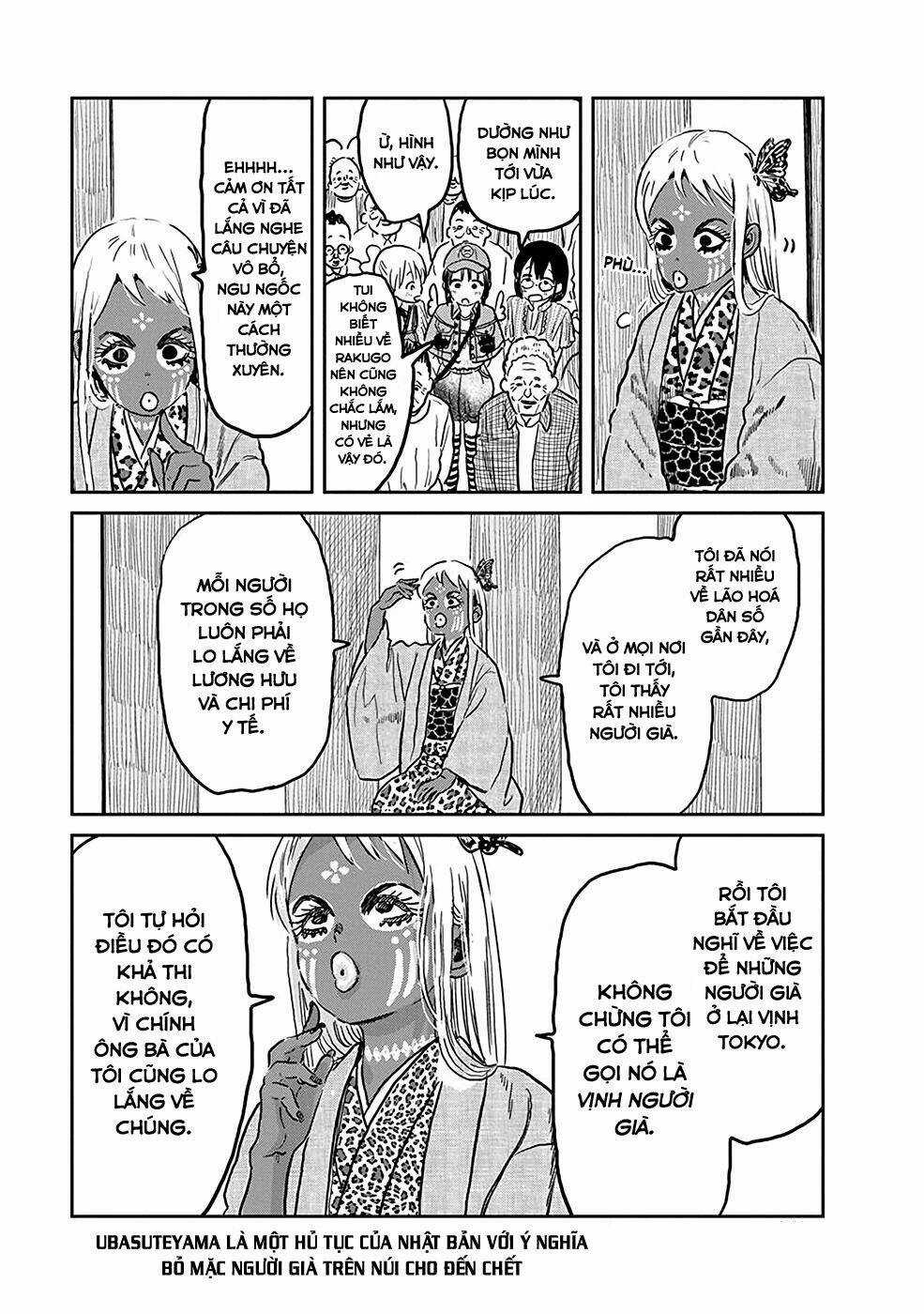 Câu Chuyện Cuộc Sống Học Đường Của 3 Cô Gái Chapter 73 trang 8