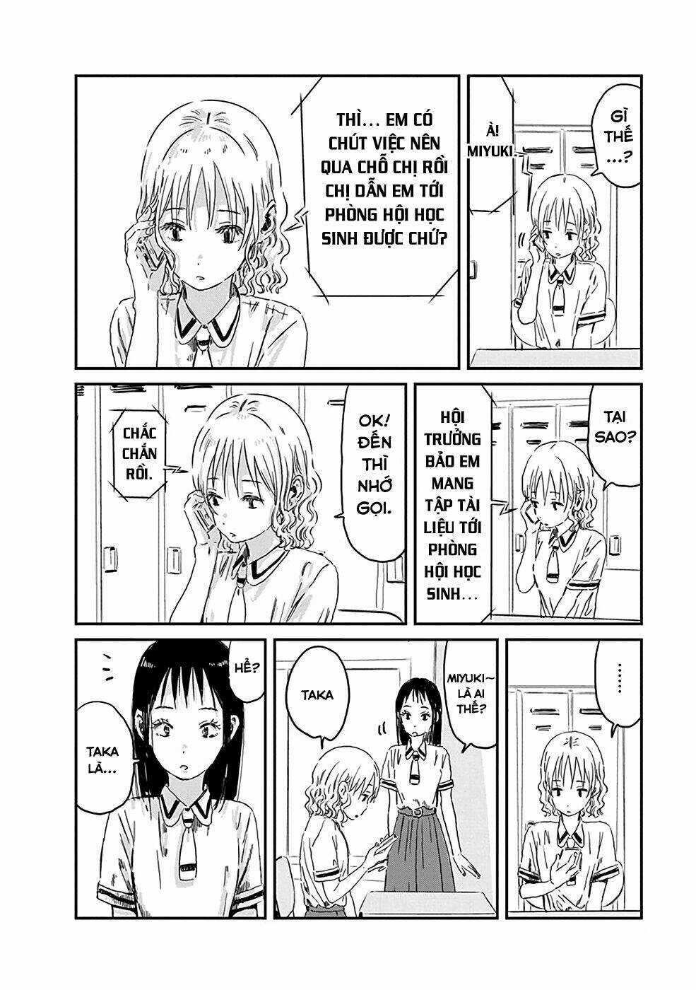 Câu Chuyện Cuộc Sống Học Đường Của 3 Cô Gái Chapter 74 trang 5