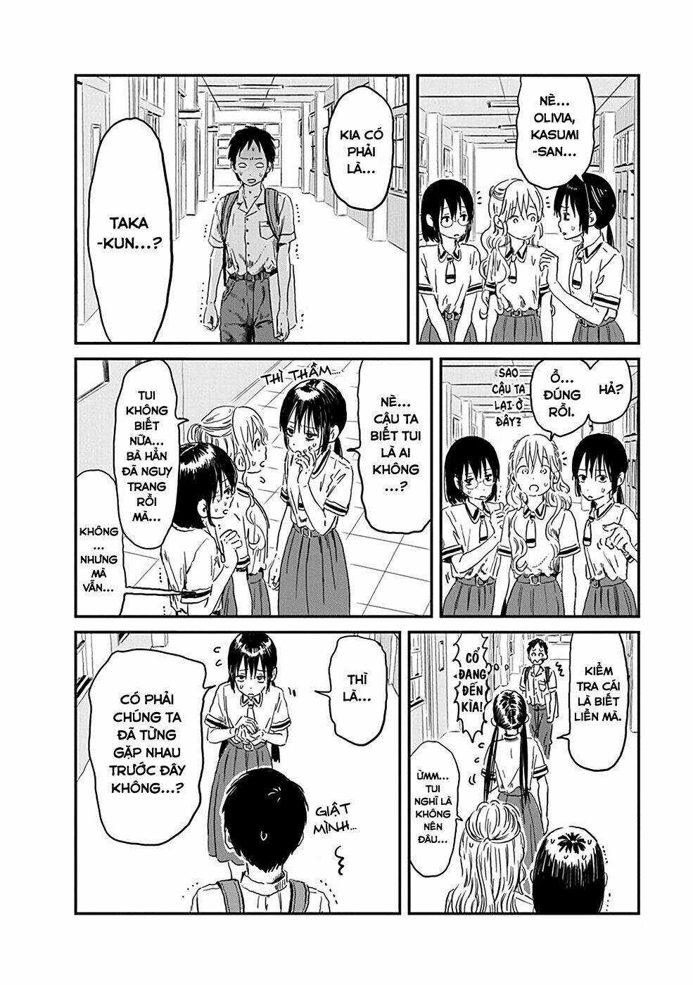 Câu Chuyện Cuộc Sống Học Đường Của 3 Cô Gái Chapter 74 trang 9