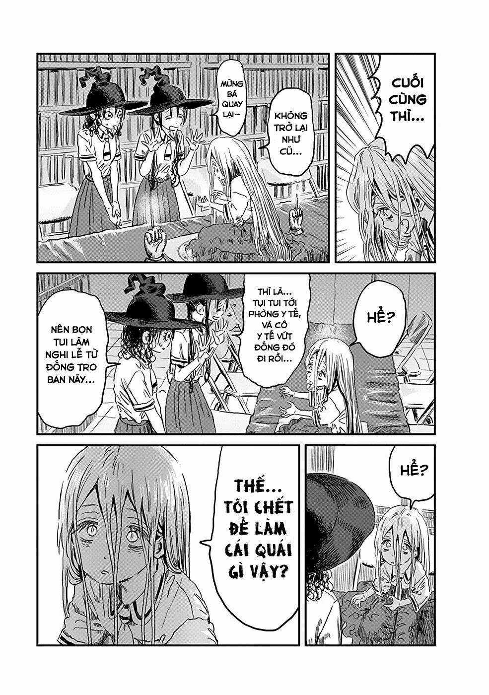 Câu Chuyện Cuộc Sống Học Đường Của 3 Cô Gái Chapter 76 trang 12