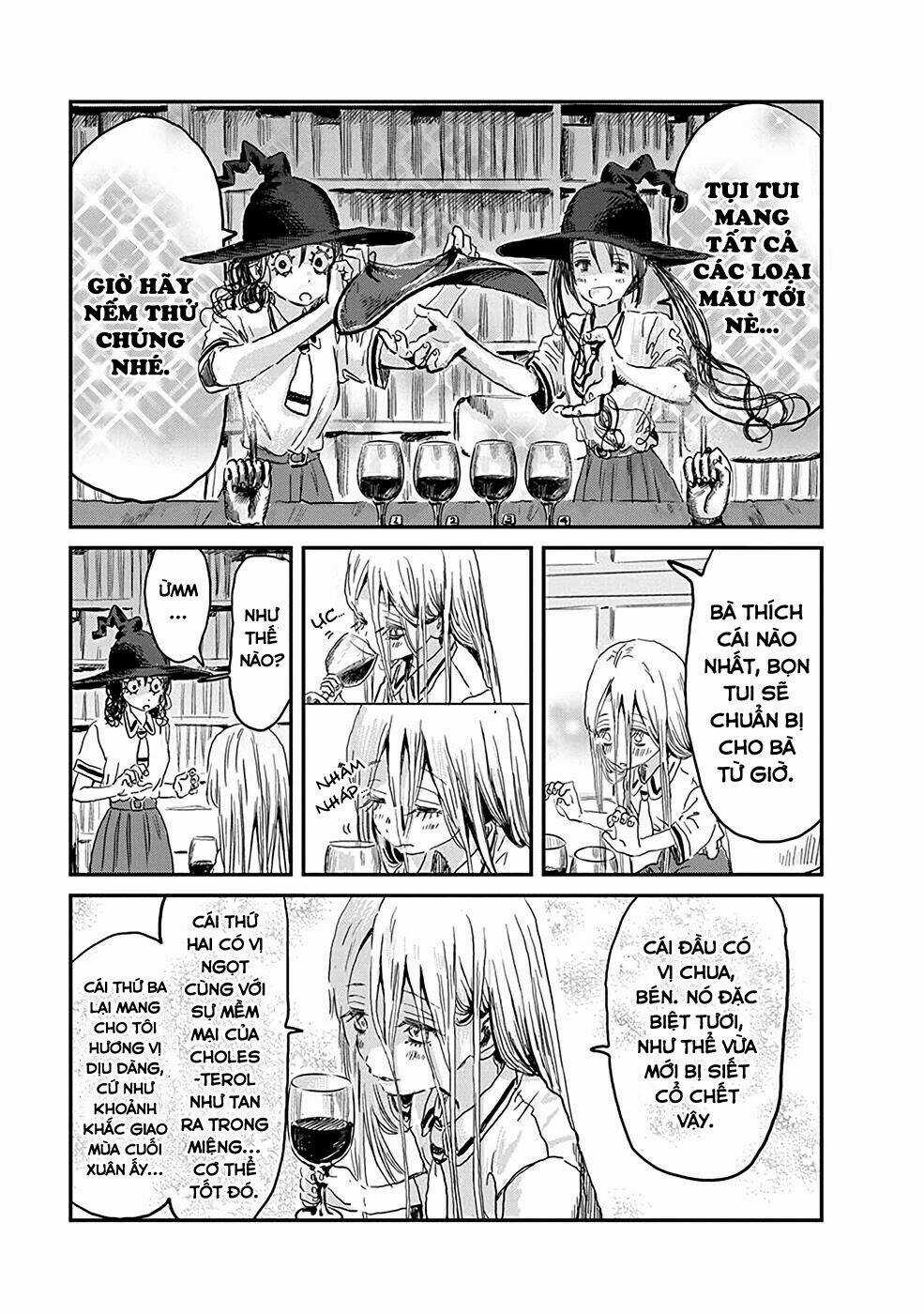 Câu Chuyện Cuộc Sống Học Đường Của 3 Cô Gái Chapter 76 trang 14