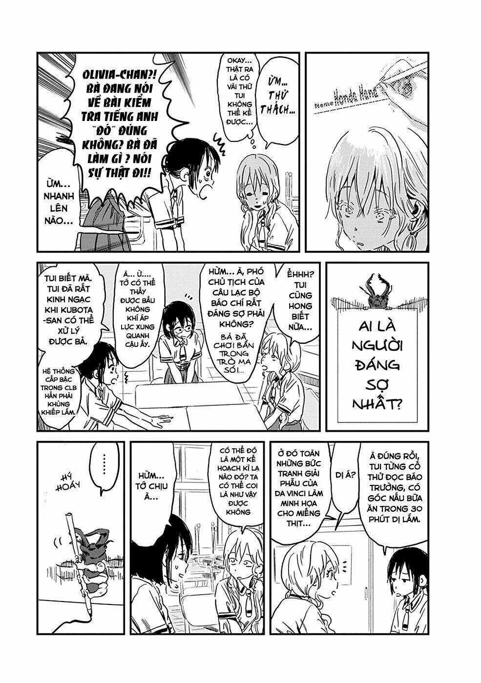 Câu Chuyện Cuộc Sống Học Đường Của 3 Cô Gái Chapter 78 trang 22