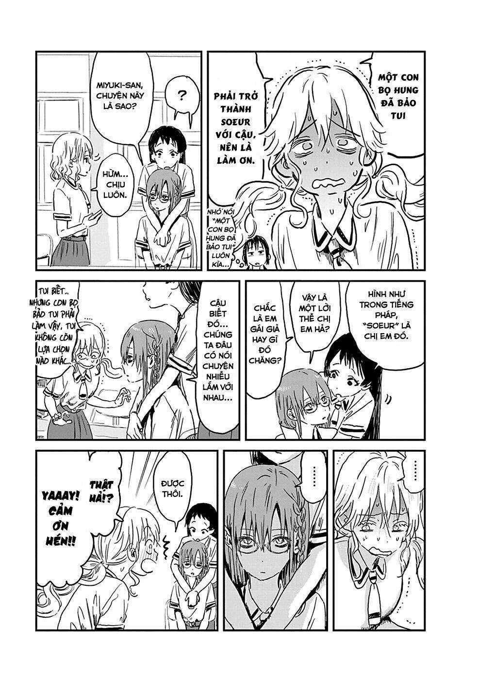 Câu Chuyện Cuộc Sống Học Đường Của 3 Cô Gái Chapter 78 trang 24