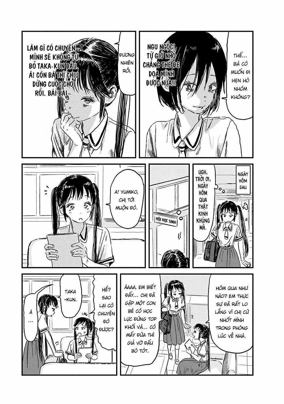 Câu Chuyện Cuộc Sống Học Đường Của 3 Cô Gái Chapter 79 trang 4