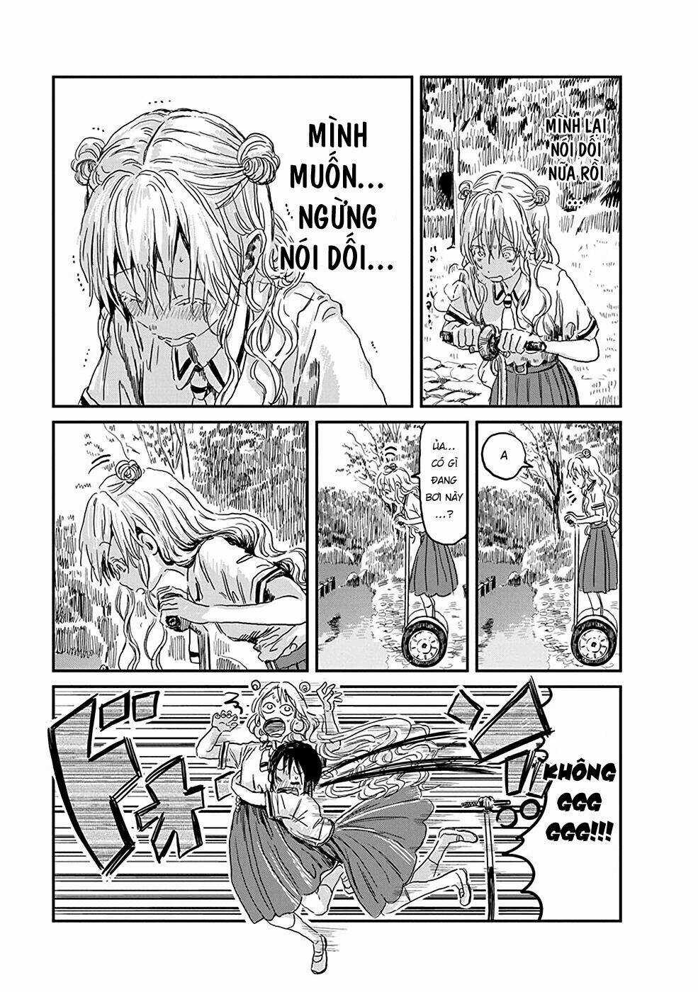 Câu Chuyện Cuộc Sống Học Đường Của 3 Cô Gái Chapter 80 trang 12