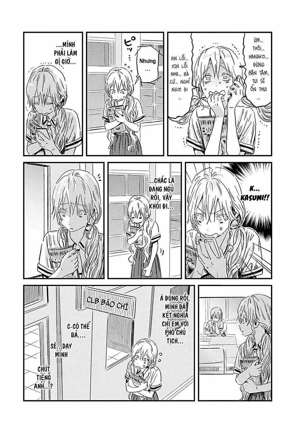 Câu Chuyện Cuộc Sống Học Đường Của 3 Cô Gái Chapter 82 trang 4