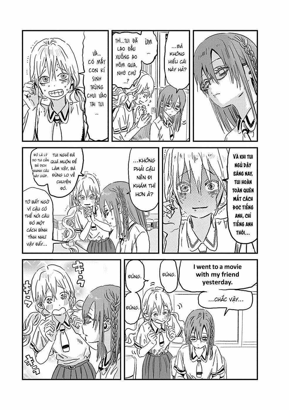 Câu Chuyện Cuộc Sống Học Đường Của 3 Cô Gái Chapter 82 trang 8