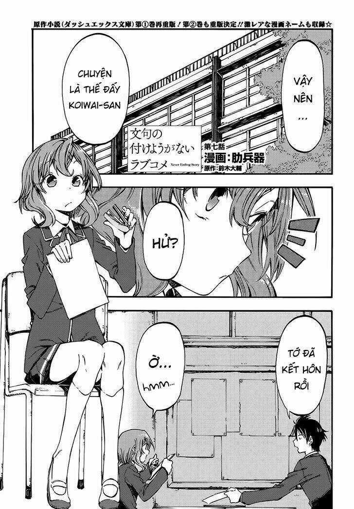 Câu Chuyện Tình Không Hồi Kết Chapter 7 trang 3