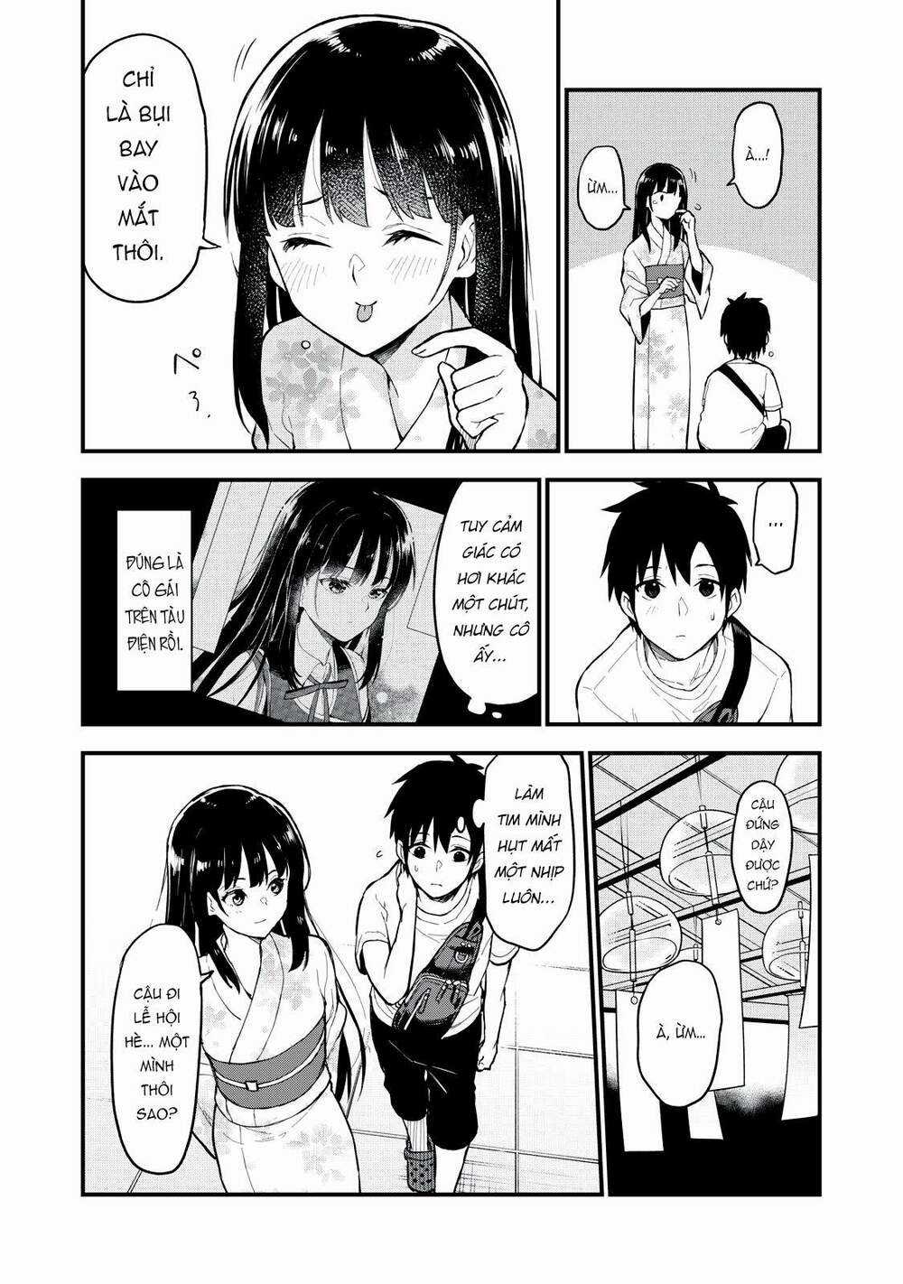 Câu Chuyện Về Em, Người Tôi Chỉ Có Thể Gặp Mỗi Năm Một Lần Chapter 1 trang 19