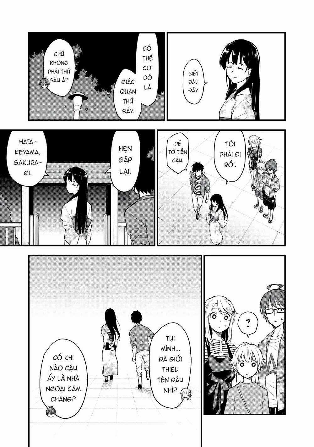 Câu Chuyện Về Em, Người Tôi Chỉ Có Thể Gặp Mỗi Năm Một Lần Chapter 5 trang 13