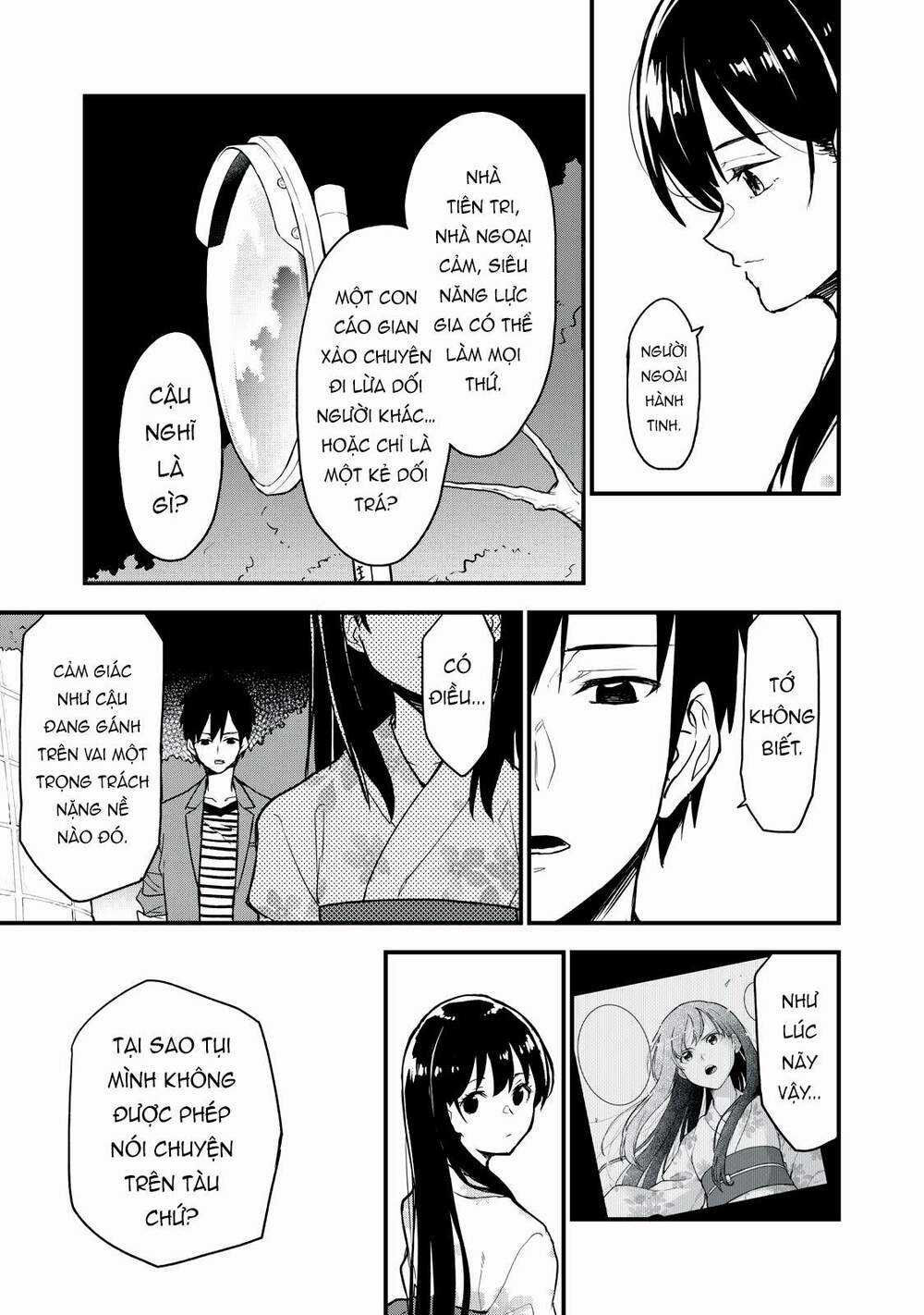 Câu Chuyện Về Em, Người Tôi Chỉ Có Thể Gặp Mỗi Năm Một Lần Chapter 5 trang 15