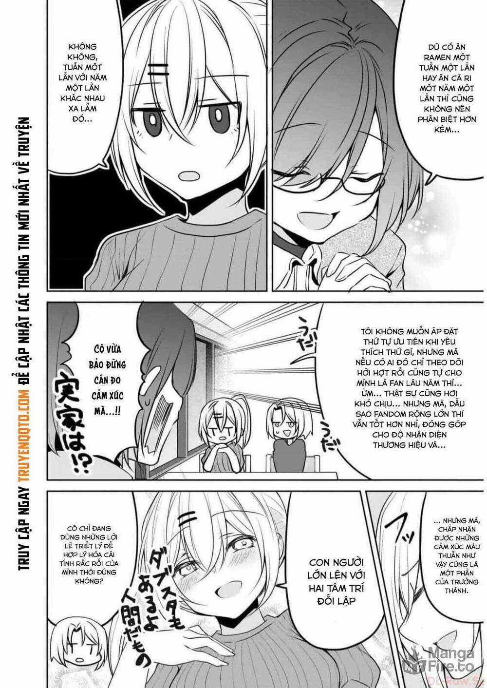 Câu Chuyện Về Tiền Bối Nhỏ Nhắn Ở Chỗ Làm Của Tôi Chapter 74 trang 10