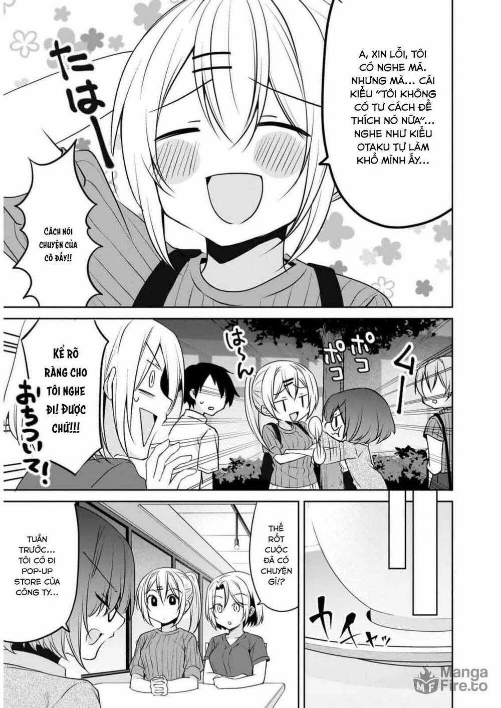 Câu Chuyện Về Tiền Bối Nhỏ Nhắn Ở Chỗ Làm Của Tôi Chapter 74 trang 3