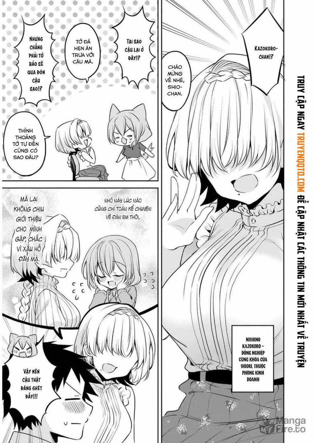 Câu Chuyện Về Tiền Bối Nhỏ Nhắn Ở Chỗ Làm Của Tôi Chapter 75 trang 3