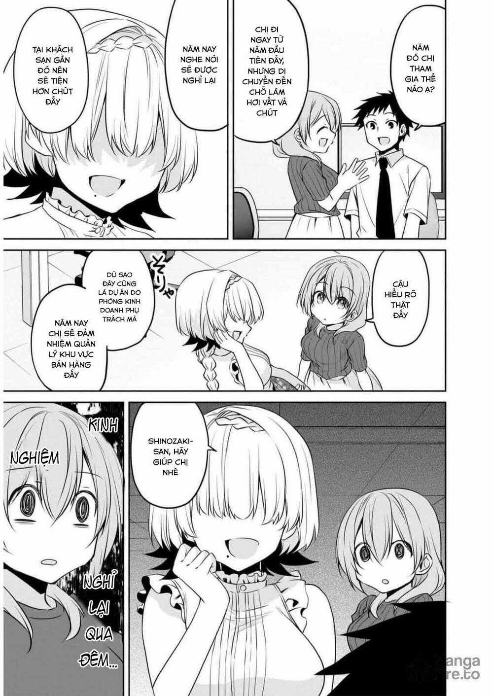 Câu Chuyện Về Tiền Bối Nhỏ Nhắn Ở Chỗ Làm Của Tôi Chapter 75 trang 9