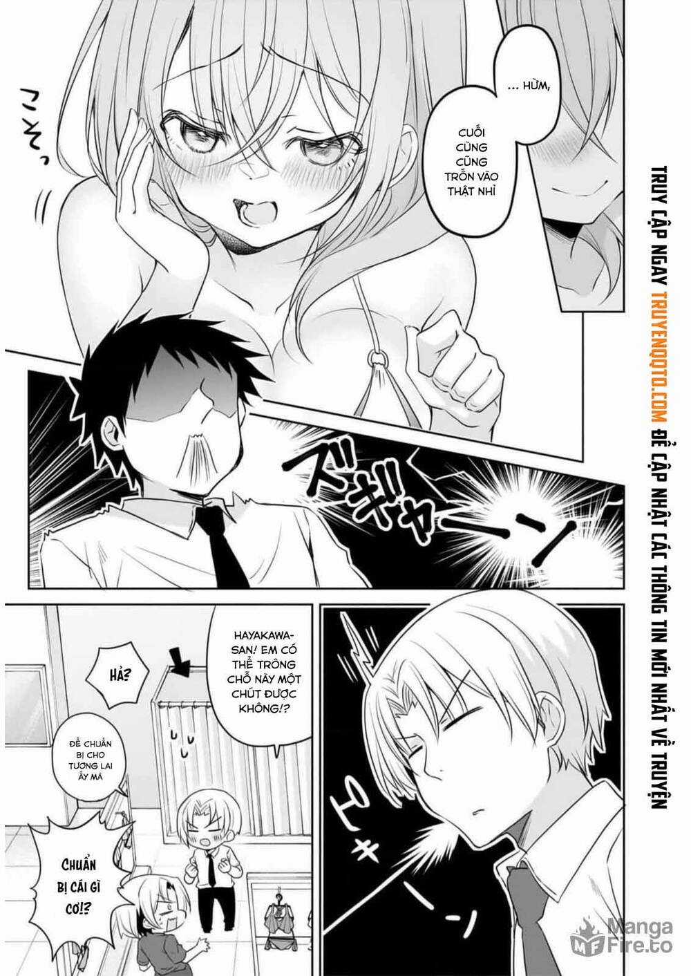 Câu Chuyện Về Tiền Bối Nhỏ Nhắn Ở Chỗ Làm Của Tôi Chapter 76.1 trang 3