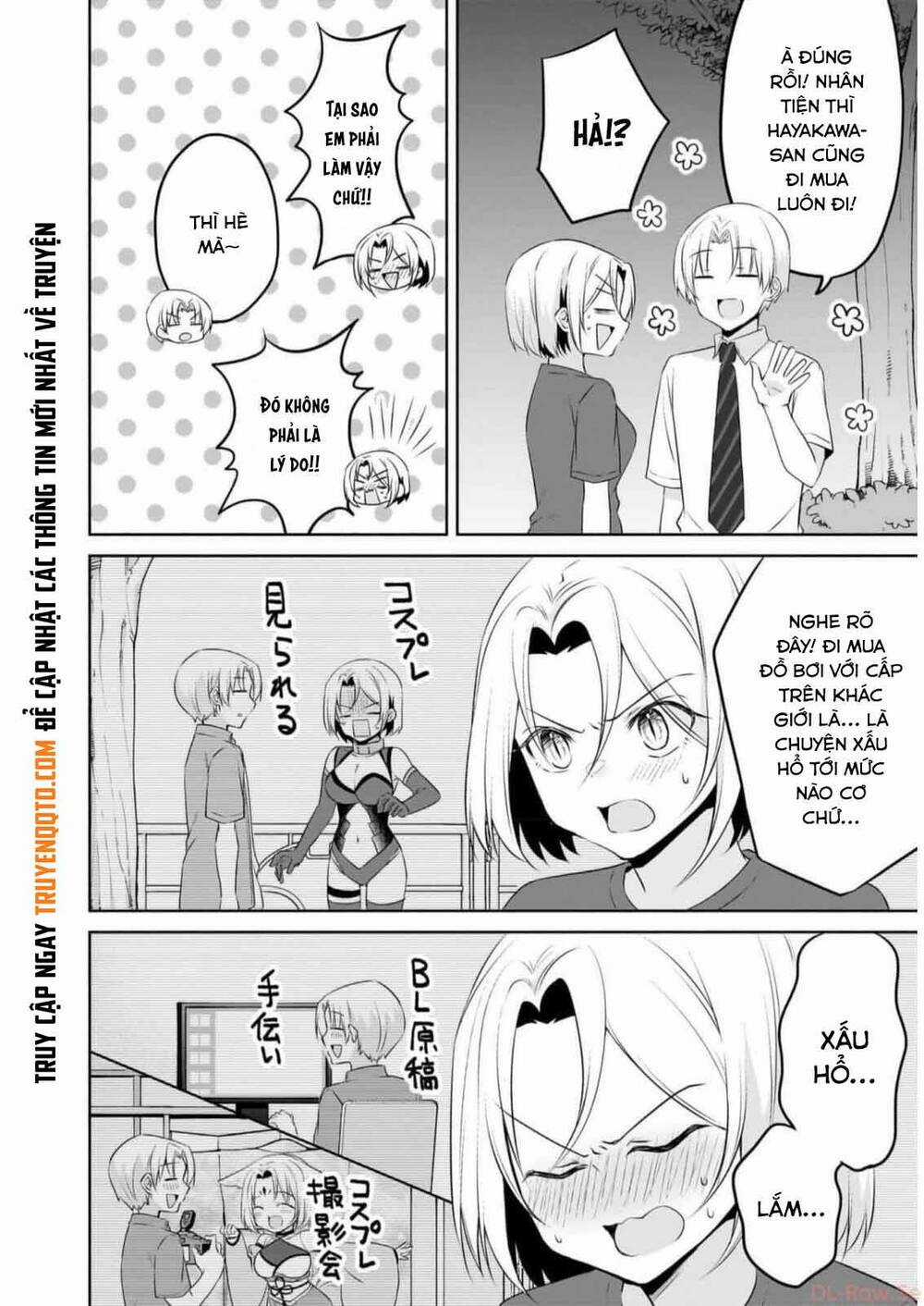 Câu Chuyện Về Tiền Bối Nhỏ Nhắn Ở Chỗ Làm Của Tôi Chapter 76.2 trang 2