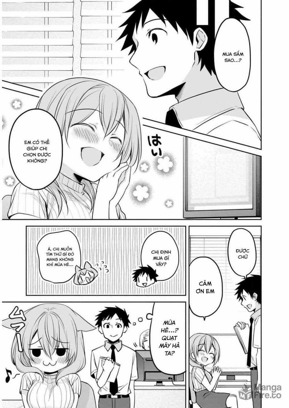 Câu Chuyện Về Tiền Bối Nhỏ Nhắn Ở Chỗ Làm Của Tôi Chapter 76 trang 3