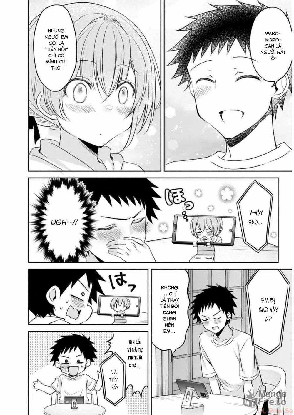 Câu Chuyện Về Tiền Bối Nhỏ Nhắn Ở Chỗ Làm Của Tôi Chapter 78 trang 12