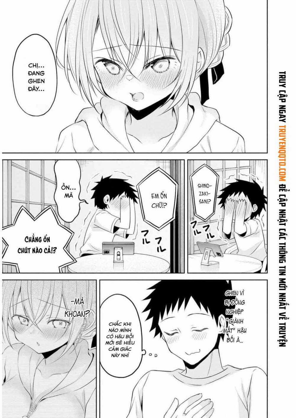 Câu Chuyện Về Tiền Bối Nhỏ Nhắn Ở Chỗ Làm Của Tôi Chapter 78 trang 13