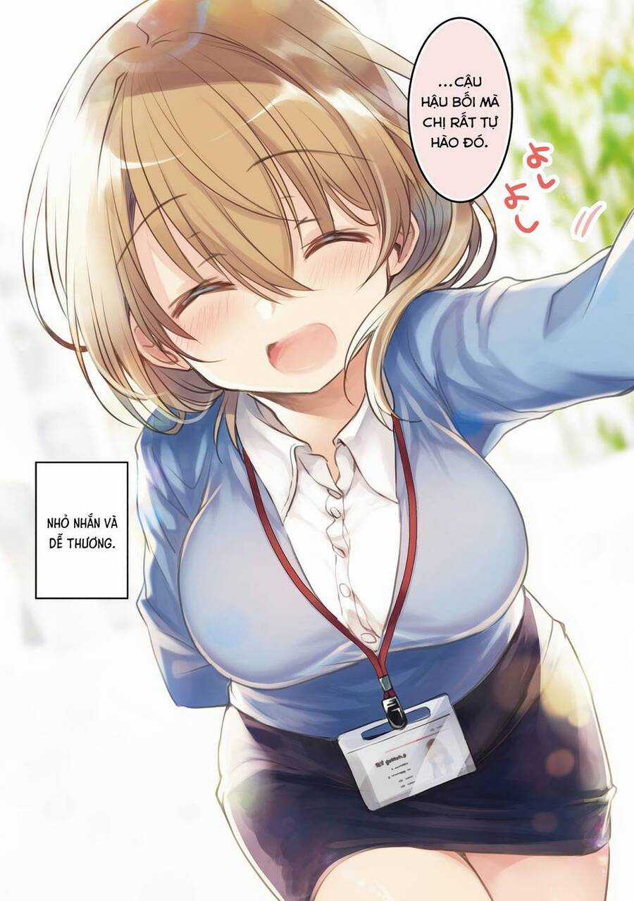 Câu Chuyện Về Tiền Bối Nhỏ Nhắn Ở Chỗ Làm Của Tôi Chương 1 trang 2