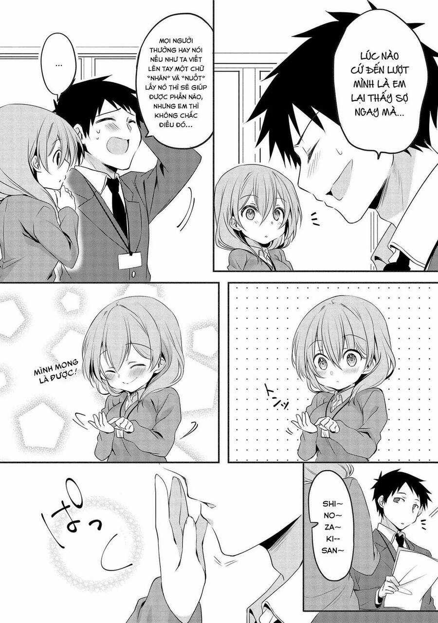 Câu Chuyện Về Tiền Bối Nhỏ Nhắn Ở Chỗ Làm Của Tôi Chương 1 trang 4