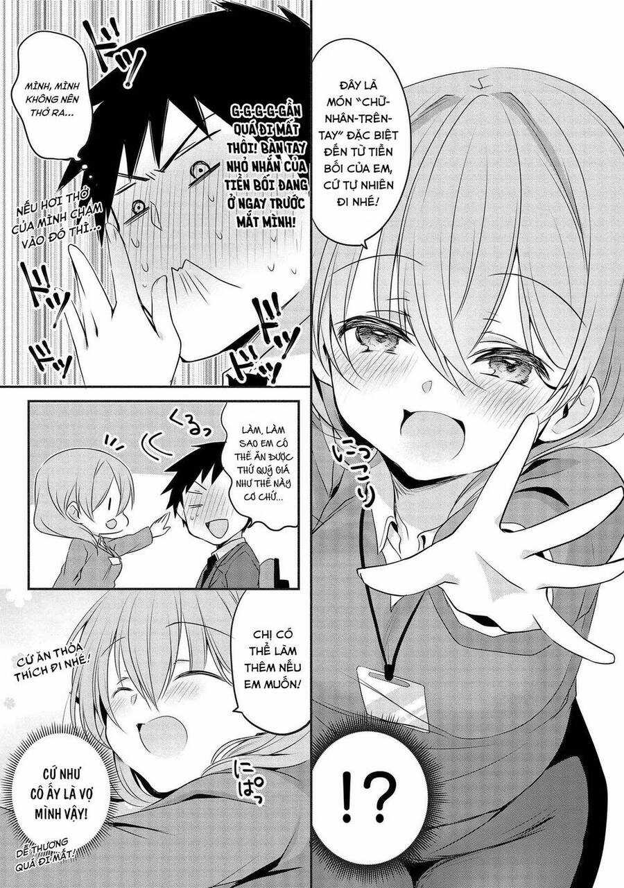 Câu Chuyện Về Tiền Bối Nhỏ Nhắn Ở Chỗ Làm Của Tôi Chương 1 trang 5